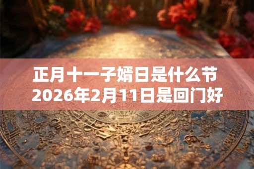 正月十一子婿日是什么节 2026年2月11日是回门好日子吗