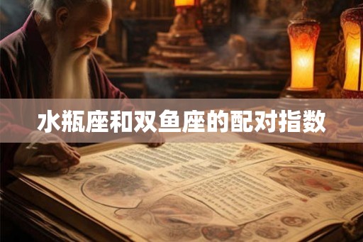 水瓶座和双鱼座的配对指数 水瓶座和双鱼座的配对指数