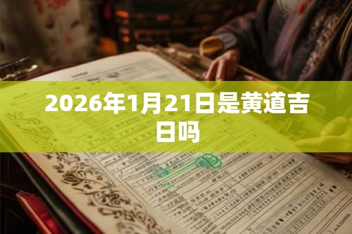 2026年1月21日是黄道吉日吗 2026年1月21日是黄道吉日吗
