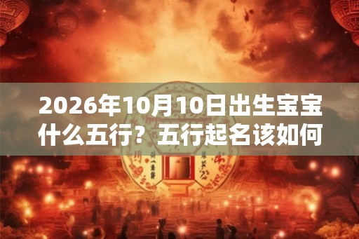 2026年10月10日出生宝宝什么五行？五行起名该如何取？
