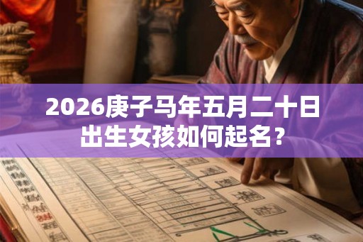 2026庚子马年五月二十日出生女孩如何起名? 2026庚子马年五月二十日出生女孩如何起名?