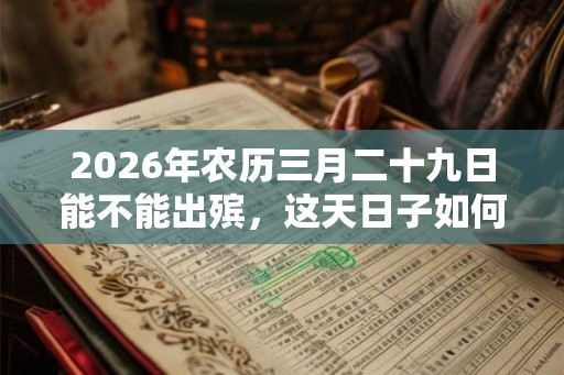 2026年农历三月二十九日能不能出殡，这天日子如何？