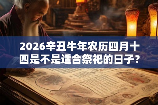 2026辛丑牛年农历四月十四是不是适合祭祀的日子？