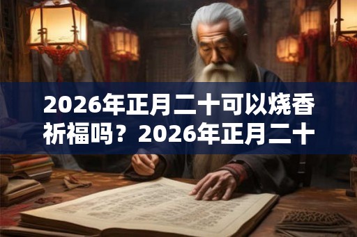 2026年正月二十可以烧香祈福吗？2026年正月二十卦象好吗？