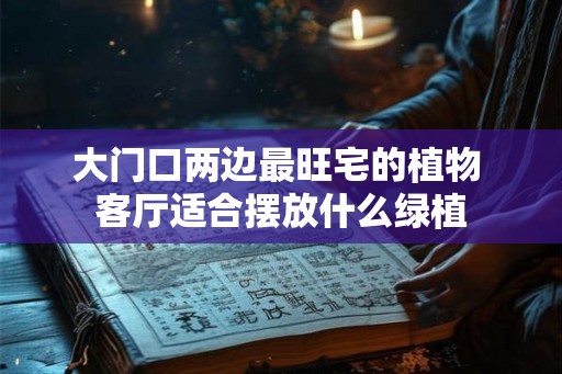 大门口两边最旺宅的植物 客厅适合摆放什么绿植
