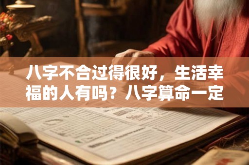 八字不合过得很好，生活幸福的人有吗？八字算命一定准吗？