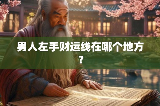 男人左手财运线在哪个地方？