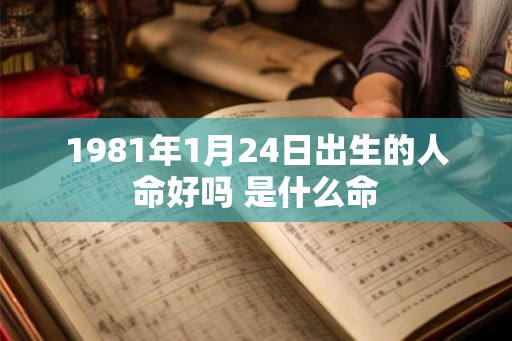 1981年1月24日出生的人命好吗 是什么命 1981年1月24日出生的人命好吗 是什么命