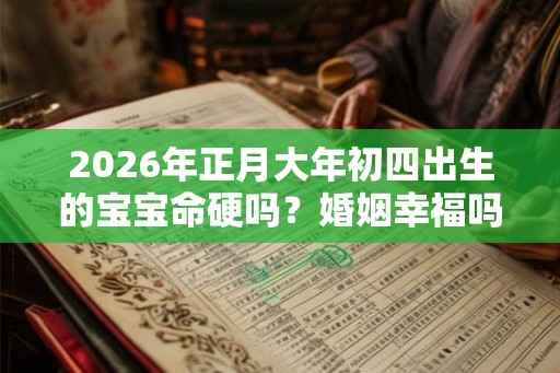 2026年正月大年初四出生的宝宝命硬吗？婚姻幸福吗？
