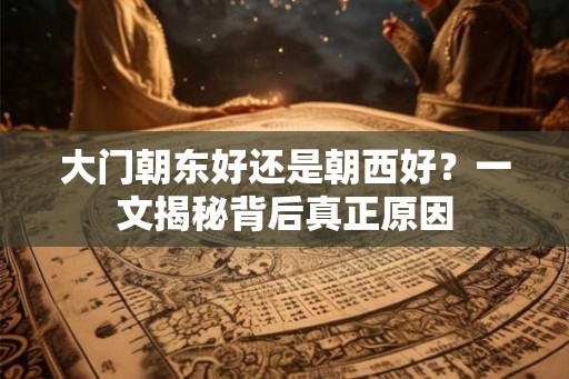 大门朝东好还是朝西好？一文揭秘背后真正原因