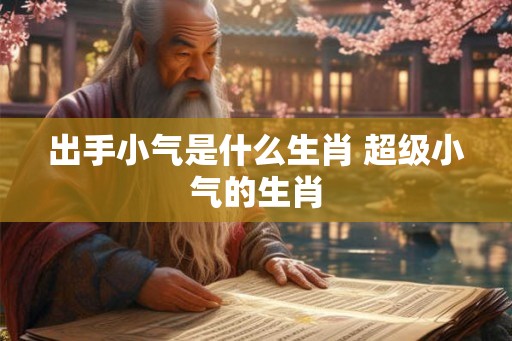 出手小气是什么生肖 超级小气的生肖
