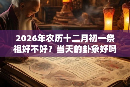 2026年农历十二月初一祭祖好不好？当天的卦象好吗？