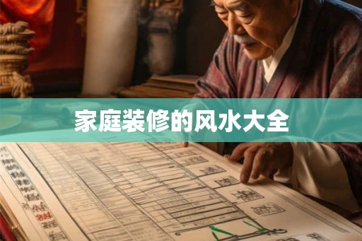 家庭装修的风水大全