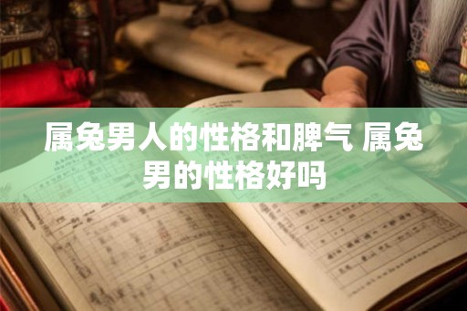 属兔男人的性格和脾气 属兔男的性格好吗