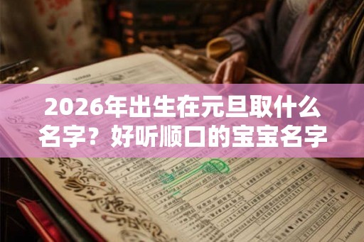 2026年出生在元旦取什么名字?好听顺口的宝宝名字 2026年出生在元旦取什么名字?好听顺口的宝宝名字