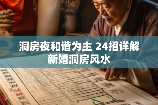 洞房夜和谐为主 24招详解新婚洞房风水