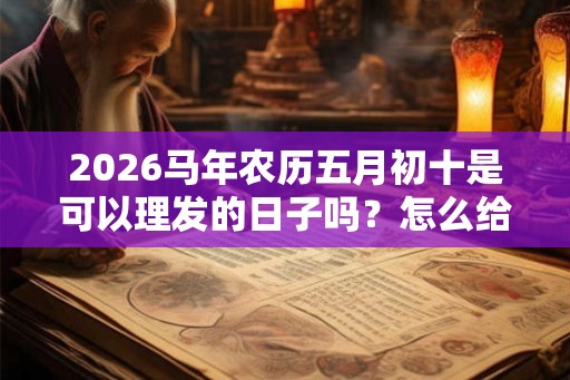 2026马年农历五月初十是可以理发的日子吗？怎么给宝宝理发