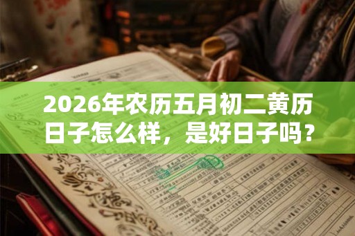 2026年农历五月初二黄历日子怎么样，是好日子吗？