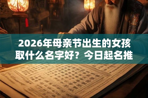 2026年母亲节出生的女孩取什么名字好？今日起名推荐