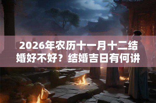 2026年农历十一月十二结婚好不好？结婚吉日有何讲究？