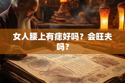 女人腰上有痣好吗？会旺夫吗？