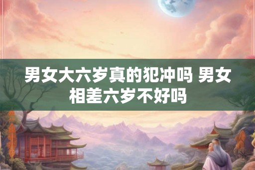 男女大六岁真的犯冲吗 男女相差六岁不好吗