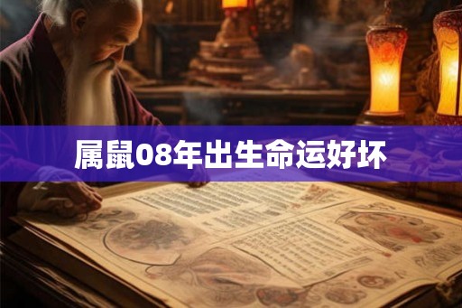 属鼠08年出生命运好坏