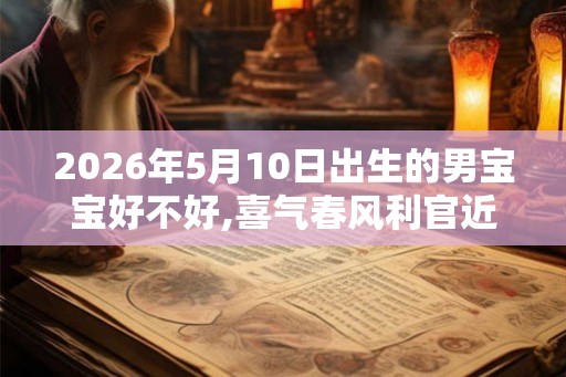 2026年5月10日出生的男宝宝好不好,喜气春风利官近贵