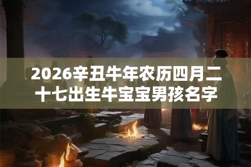 2026辛丑牛年农历四月二十七出生牛宝宝男孩名字 2026辛丑牛年农历四月二十七出生牛宝宝男孩名字