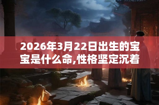 2026年3月22日出生的宝宝是什么命,性格坚定沉着