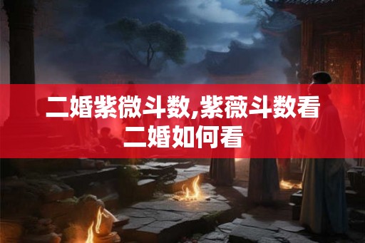 二婚紫微斗数,紫薇斗数看二婚如何看 二婚紫微斗数,紫薇斗数看二婚如何看