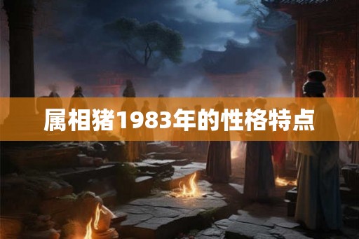 属相猪1983年的性格特点 属相猪1983年的性格特点