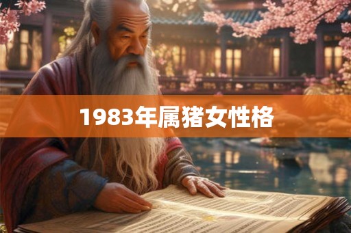 1983年属猪女性格