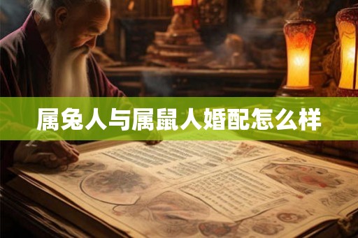 属兔人与属鼠人婚配怎么样