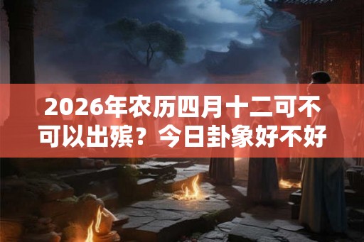 2026年农历四月十二可不可以出殡？今日卦象好不好？