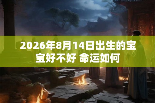 2026年8月14日出生的宝宝好不好 命运如何