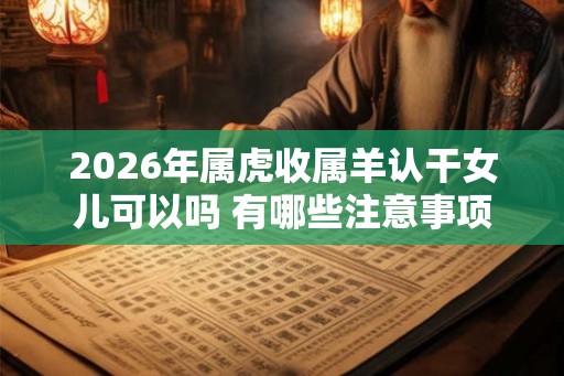 2026年属虎收属羊认干女儿可以吗 有哪些注意事项