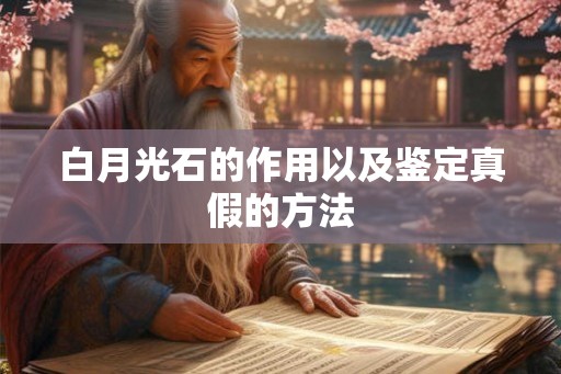 白月光石的作用以及鉴定真假的方法