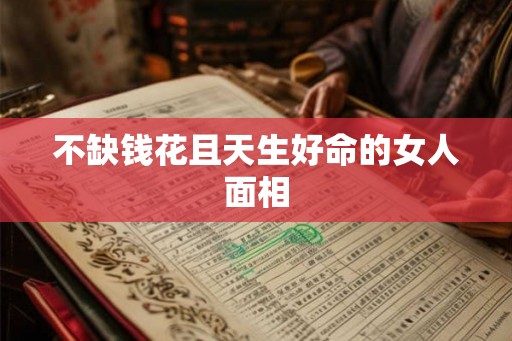 不缺钱花且天生好命的女人面相 不缺钱花且天生好命的女人面相