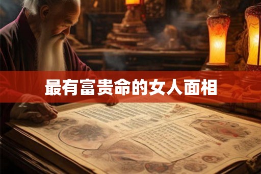 最有富贵命的女人面相 最有富贵命的女人面相