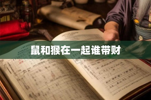 鼠和猴在一起谁带财