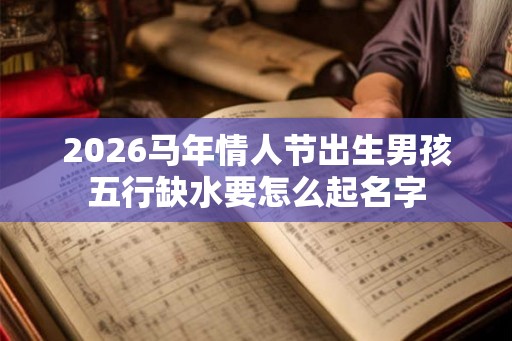 2026马年情人节出生男孩五行缺水要怎么起名字