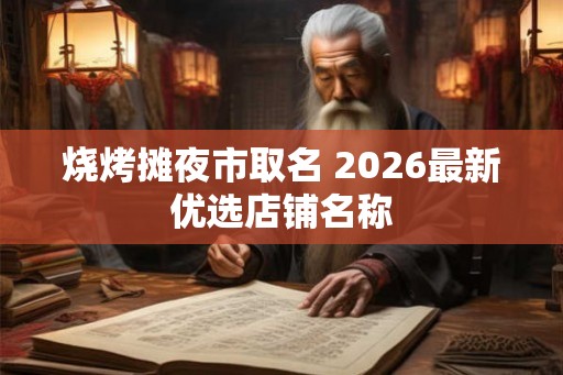 烧烤摊夜市取名 2026最新优选店铺名称