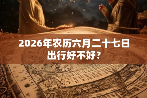 2026年农历六月二十七日出行好不好? 2026年农历六月二十七日出行好不好?