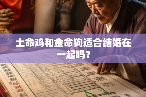 土命鸡和金命狗适合结婚在一起吗？