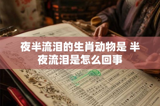 夜半流泪的生肖动物是 半夜流泪是怎么回事