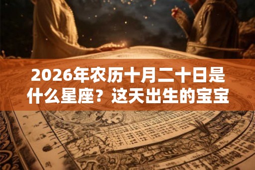 2026年农历十月二十日是什么星座?这天出生的宝宝性格 2026年农历十月二十日是什么星座?这天出生的宝宝性格