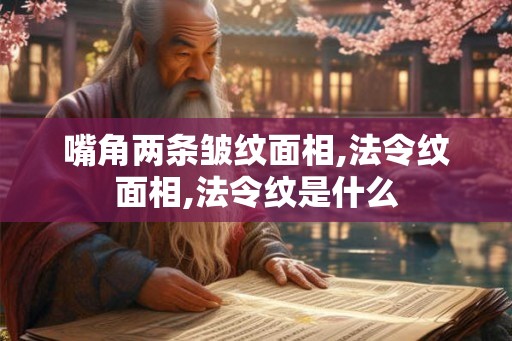 嘴角两条皱纹面相,法令纹面相,法令纹是什么