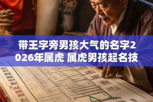 带王字旁男孩大气的名字2026年属虎 属虎男孩起名技巧