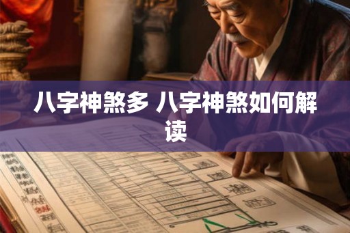 八字神煞多 八字神煞如何解读 八字神煞多 八字神煞如何解读